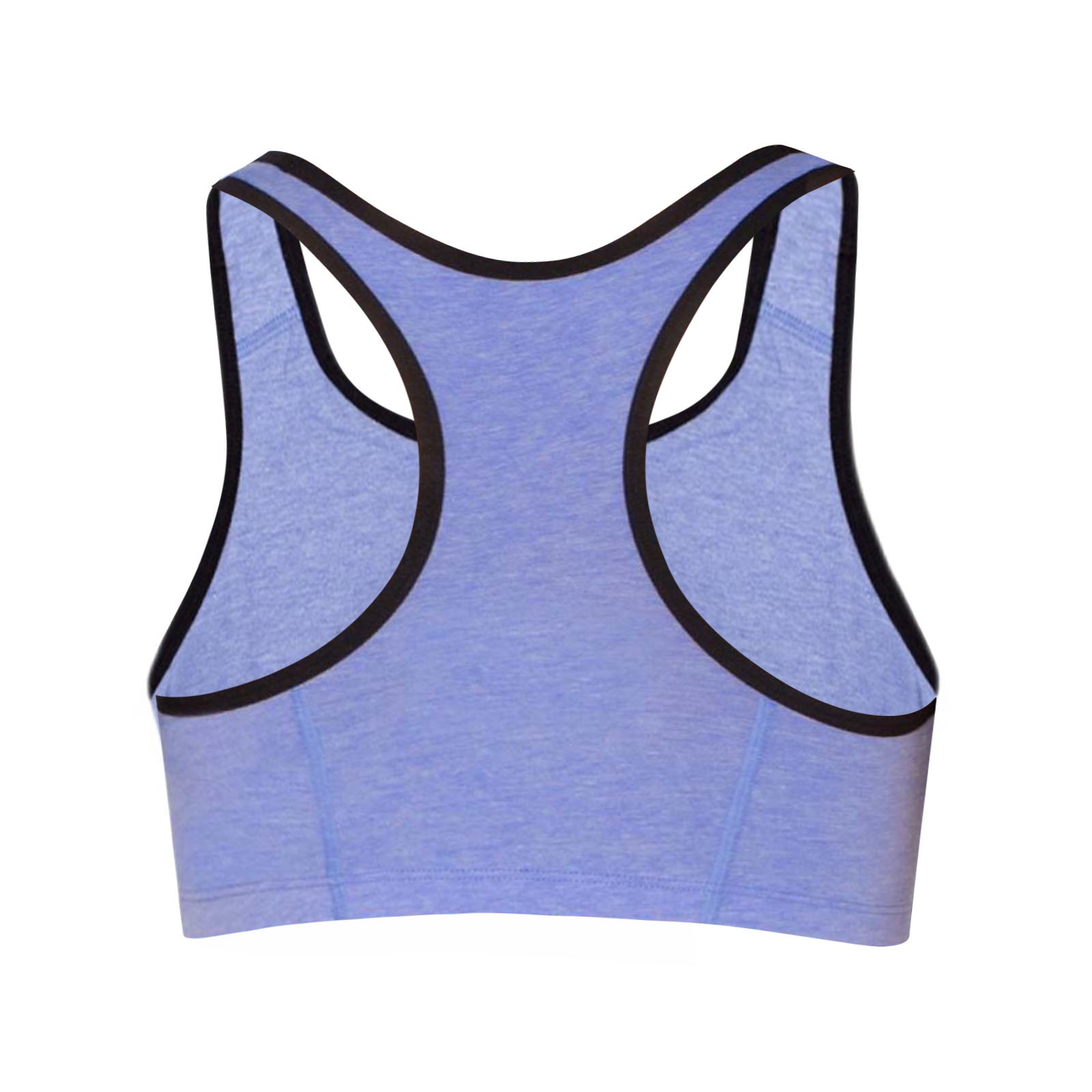 UoCefik Womens Sports Bra Racerback Scoop Neck Push Up Bra Unlined